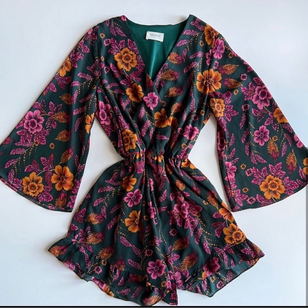 Everly floral romper medium